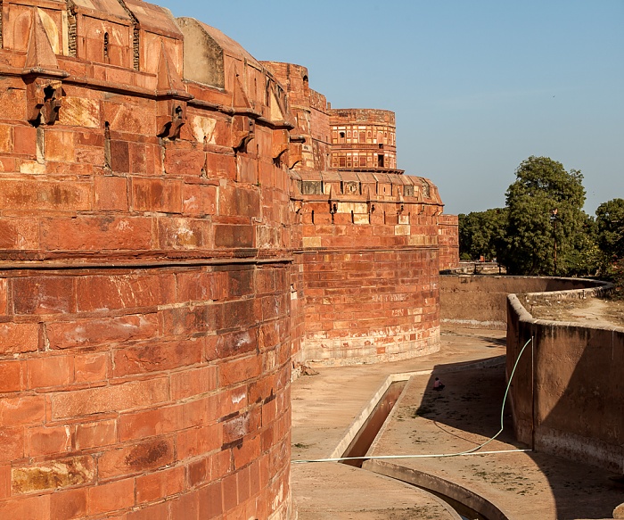 Agra Fort (Rotes Fort)