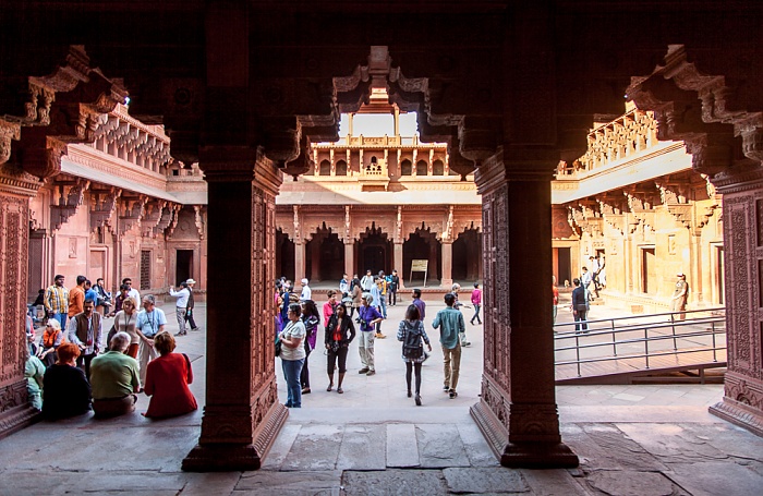 Agra Fort (Rotes Fort)