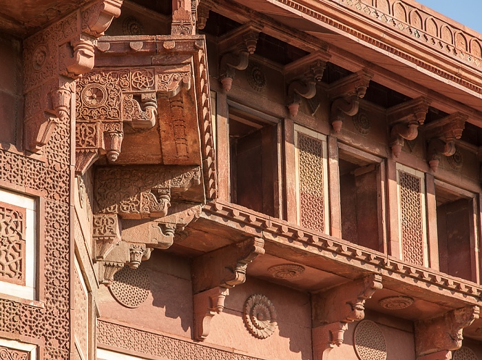 Agra Fort (Rotes Fort)