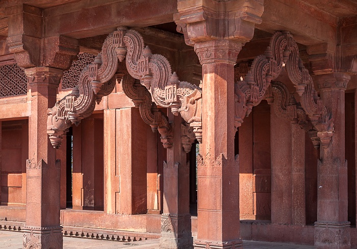 Fatehpur Sikri Königspalast: Ankh-Micholi-Schatzkammer