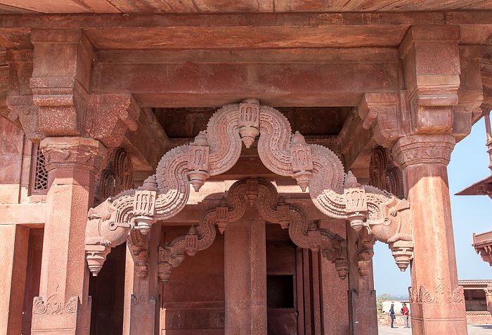 Fatehpur Sikri Königspalast: Ankh-Micholi-Schatzkammer