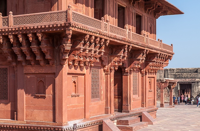 Königspalast: Diwan-i-Khas Fatehpur Sikri