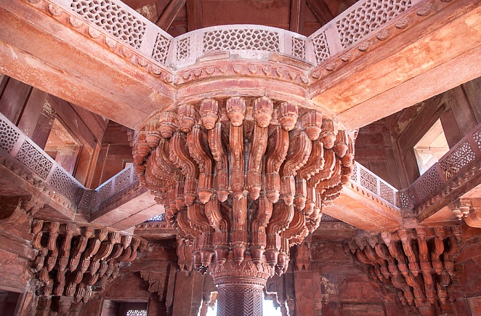 Königspalast: Diwan-i-Khas Fatehpur Sikri