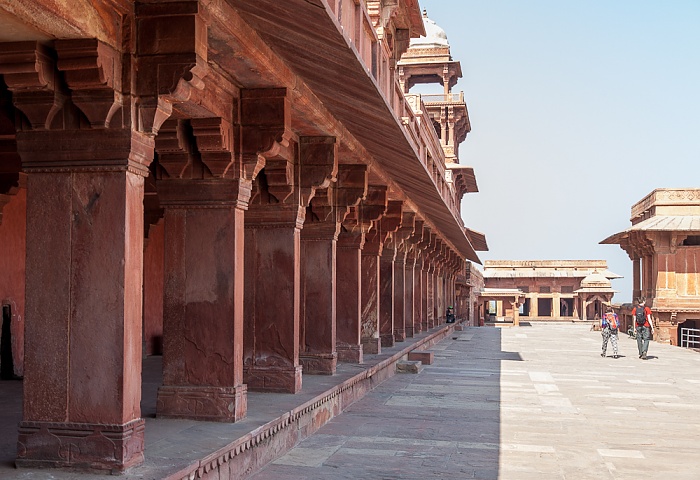 Fatehpur Sikri Königspalast: Panch Mahal