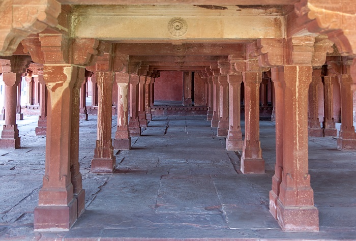 Fatehpur Sikri Königspalast: Panch Mahal