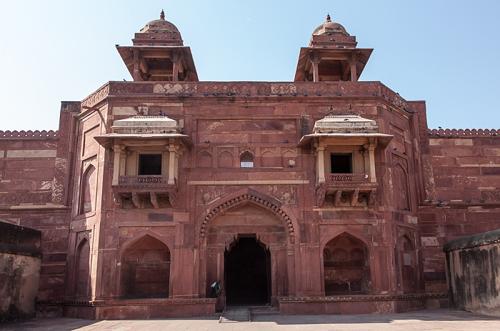 Fatehpur Sikri Königspalast: Jodha Bais Palace