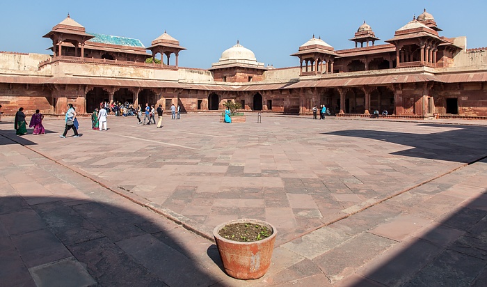 Fatehpur Sikri Königspalast: Jodha Bais Palace