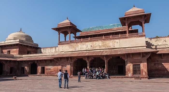 Fatehpur Sikri Königspalast: Jodha Bais Palace