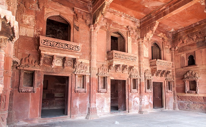 Fatehpur Sikri Königspalast: Jodha Bais Palace