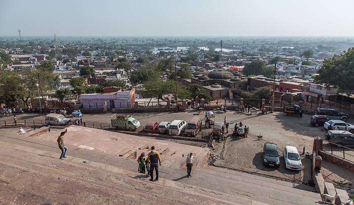 Fatehpur Sikri Blick von der Jami Masjid (Dargah-Moschee)