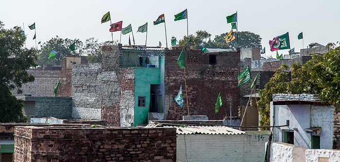 Fatehpur Sikri Blick von der Jami Masjid (Dargah-Moschee)