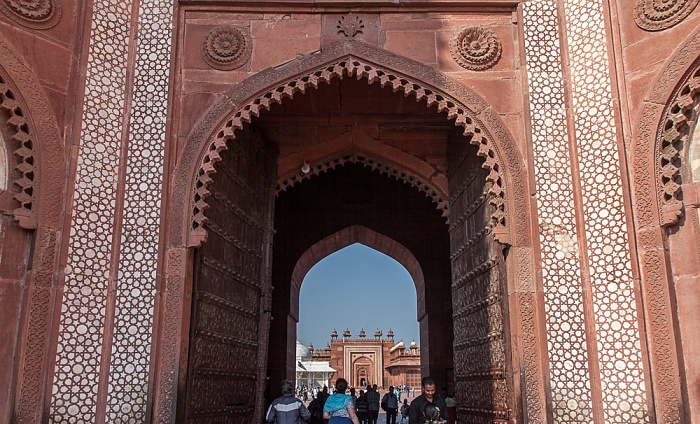 Fatehpur Sikri Jami Masjid (Dargah-Moschee): Buland Darwaza