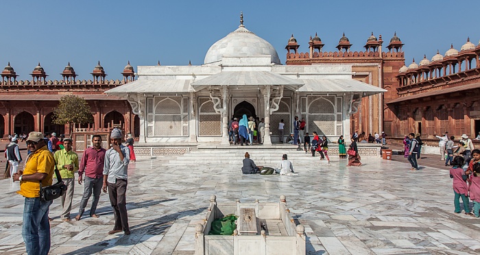Fatehpur Sikri Jami Masjid (Dargah-Moschee): Scheich-Salim-Chishti-Mausoleum