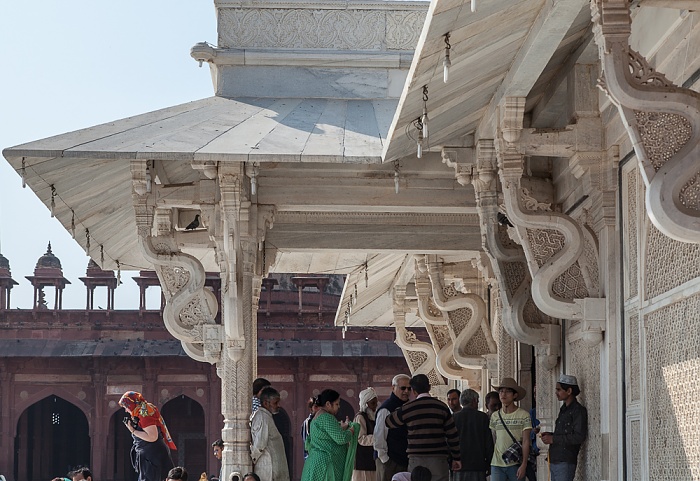 Fatehpur Sikri Jami Masjid (Dargah-Moschee): Scheich-Salim-Chishti-Mausoleum