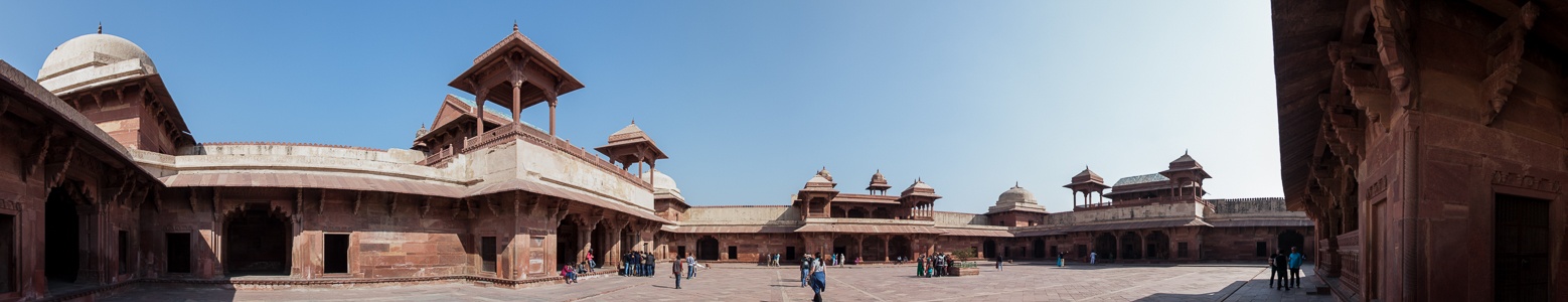 Fatehpur Sikri Königspalast: Jodha Bais Palace