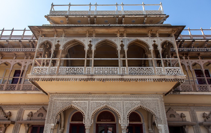 City Palace: Mubarak Mahal (Willkommenspalast) Jaipur