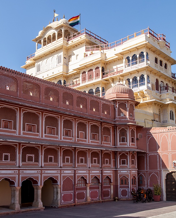 City Palace: Sarvatobhadra Chowk, Chandra Mahal Jaipur