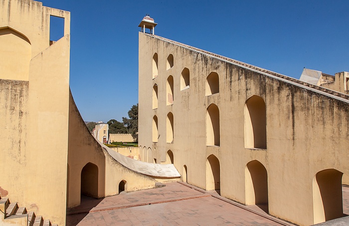 Jantar Mantar: Vrihat Samrat Yantra (Große Sonnenuhr) Jaipur