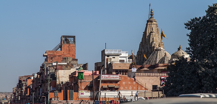 Pink City: Badi Chaupar (Manak Chowk) - Mandir Shri Lakshmi Narayan Ji Jaipur