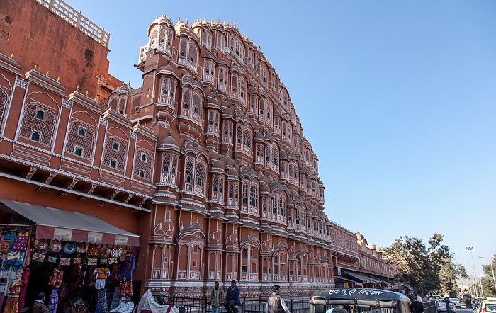 Jaipur Pink City: Amer Road - Hawa Mahal (Palast der Winde)