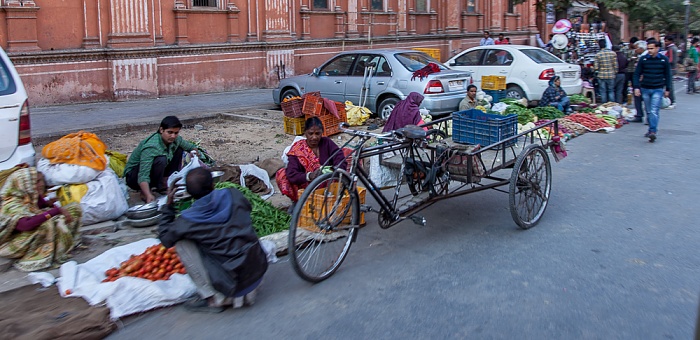 Jaipur Pink City: Amer Road - Straßenstände