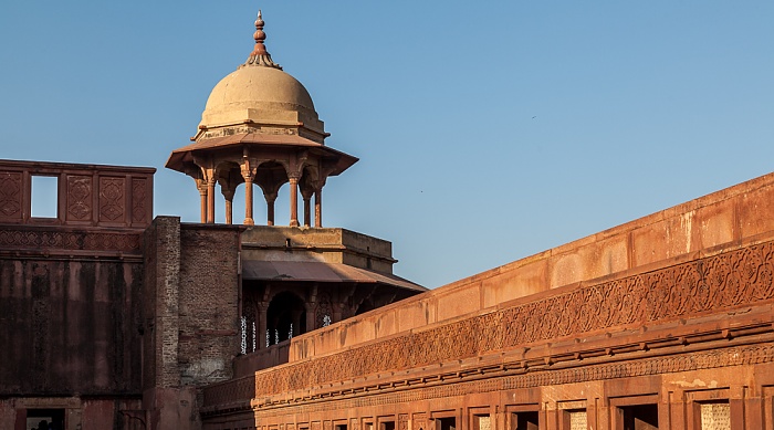 Agra Fort (Rotes Fort)