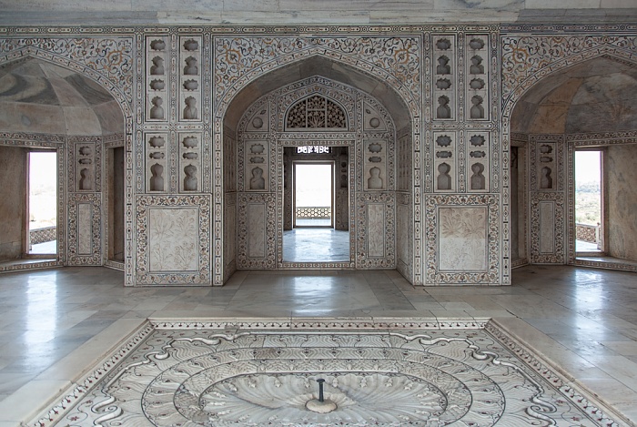 Agra Fort (Rotes Fort)