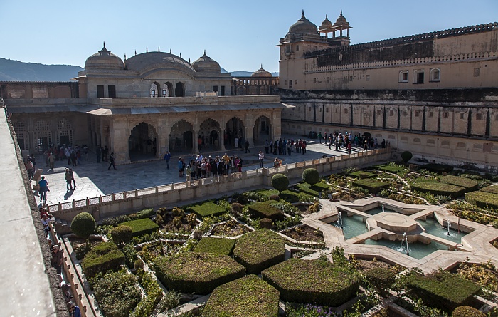 Jaipur Amber Fort: Dritter Innenhof