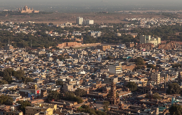 Blick vom Mehrangarh Fort Jodhpur