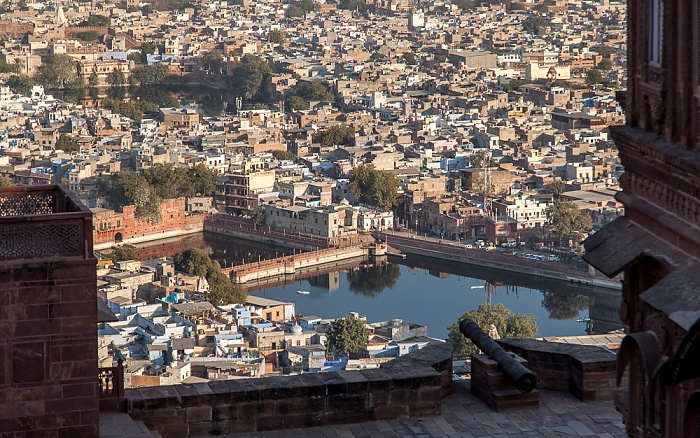 Blick vom Mehrangarh Fort Jodhpur