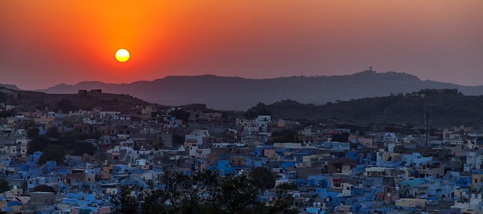 Jodhpur Blick vom Mehrangarh Fort: Die blaue Stadt