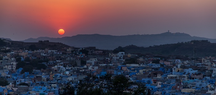 Blick vom Mehrangarh Fort: Die blaue Stadt Jodhpur