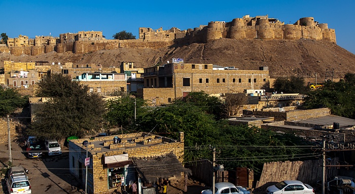 Blick von The Royale Hotel: Jaisalmer Fort Jaisalmer