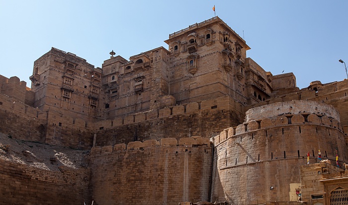 Jaisalmer Fort: Raj Mahal (Maharaja-Palast) Jaisalmer