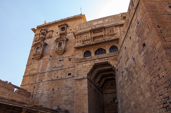 Jaisalmer Fort: Raj Mahal (Maharaja-Palast) Jaisalmer