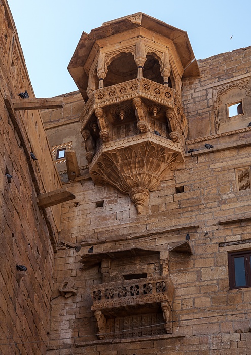 Jaisalmer Fort: Raj Mahal (Maharaja-Palast)