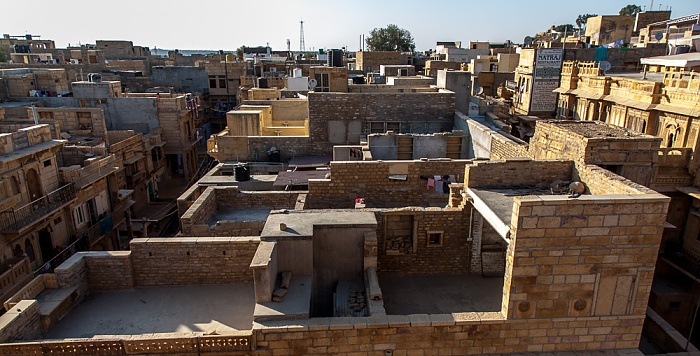 Blick vom Patwon ki Haveli: Altstadt Jaisalmer