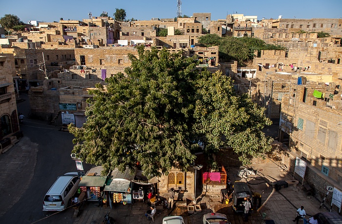Blick vom Patwon ki Haveli: Altstadt Jaisalmer