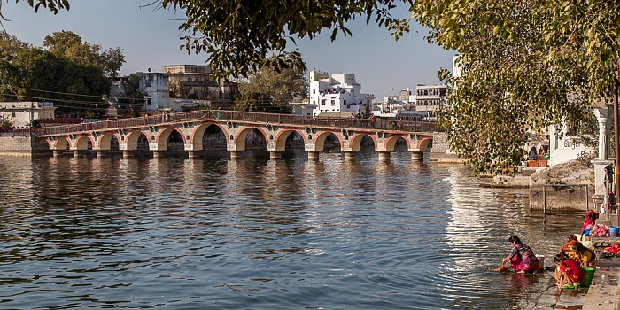 Altstadt: Gangaur Ghat, Lake Pichola, Chand Pole Puliya Udaipur