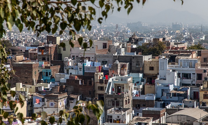 Blick vom City Palace Udaipur