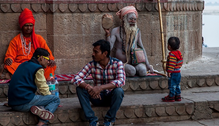 Ghats: Darabhanga Ghat - Sadhu Varanasi