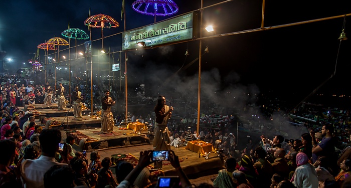 Ghats: Dashashwamedh Ghat - Ganga aarti Varanasi