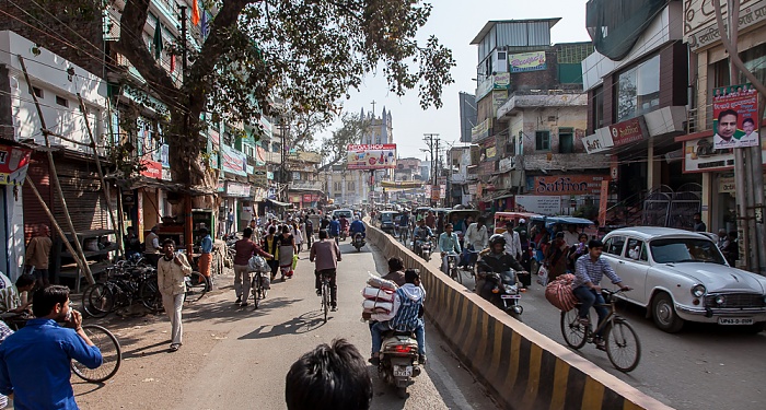 Varanasi Altstadt: Benia Bagh Road