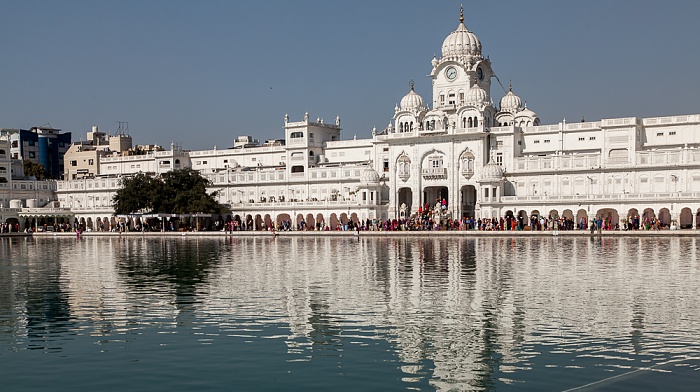 Golden Temple Complex: Amrit Sarovar (Wasserbecken), Darshani Darwaza Amritsar