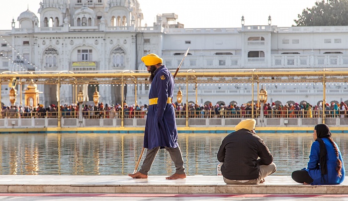 Amritsar Golden Temple Complex: Sikh-Wächter