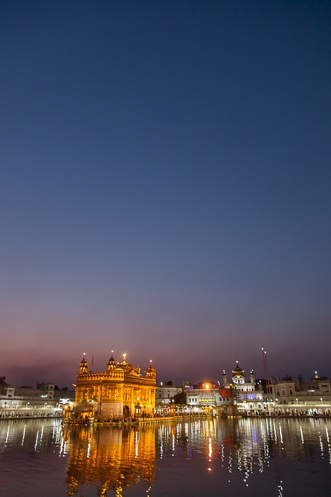 Golden Temple Complex: Amrit Sarovar (Wasserbecken), Harmandir Sahib (Goldener Tempel) Amritsar