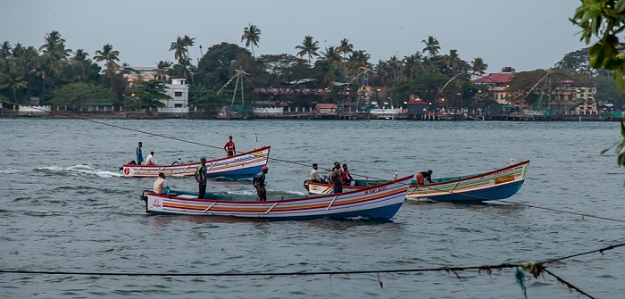 Fort Kochi: Vembanad Lake - Rückkehr der Fischerboote Kochi