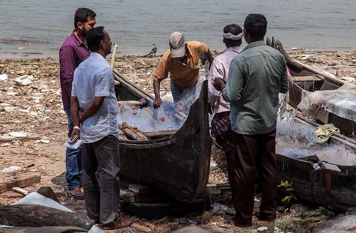 Fort Kochi: Fischerboote Kochi