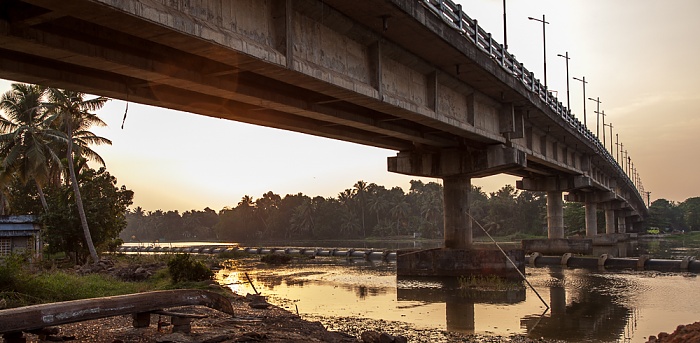 Pamba River, Nedumudy Kruvata Road Backwaters