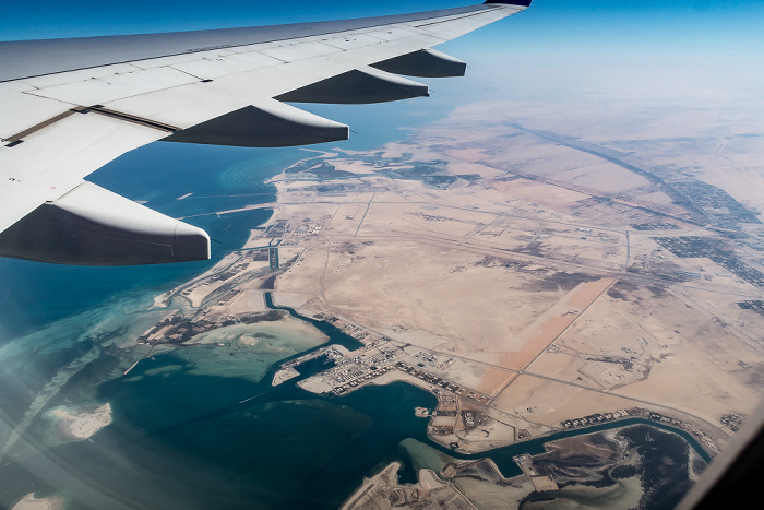 Abu Dhabi Luftbild aerial photo